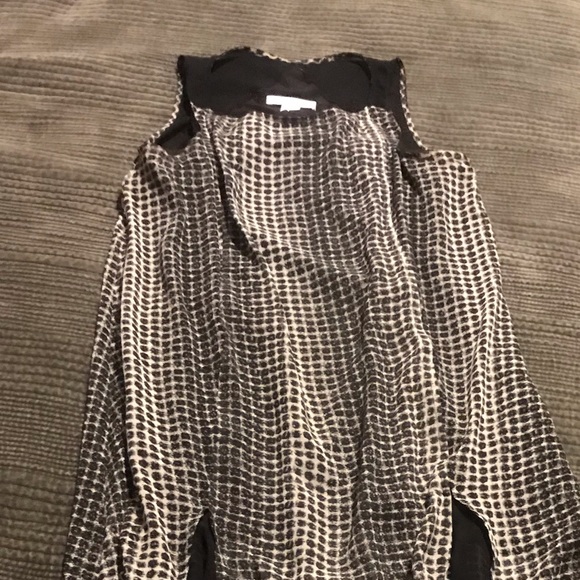 BCBG High Low Chiffon Dress - Picture 7 of 8